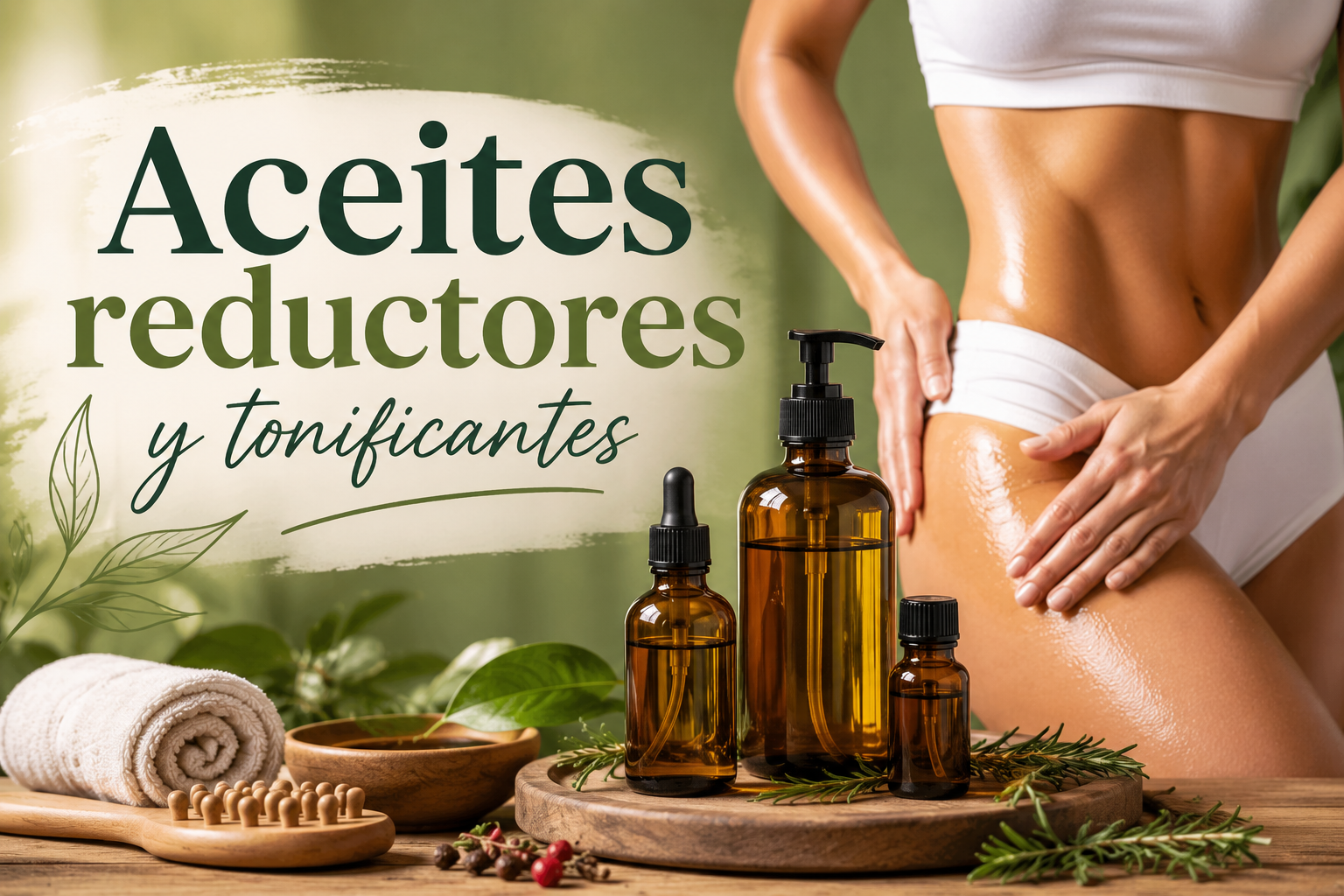 Aceites reductores y tonificantes