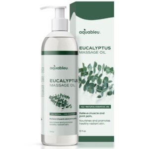 Aceite de masaje Refresh con aceites esenciales de eucalipto y menta