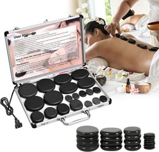 PIEDRAS VOLCANICAS PIEDRAS CALIENTES PARA MASAJE